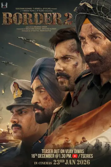 Постер к фильму "बॉर्डर २" #769686