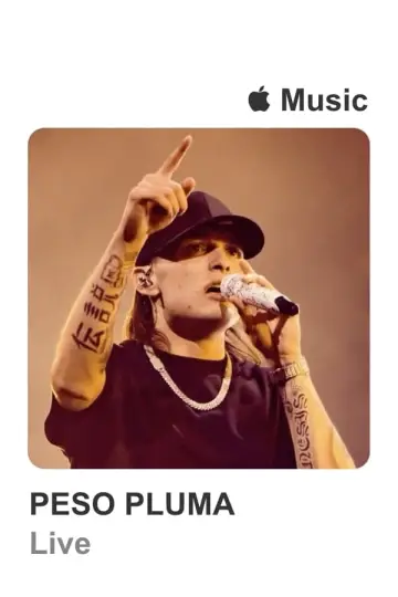 Постер к фильму "Apple Music Live: Peso Pluma" #457636