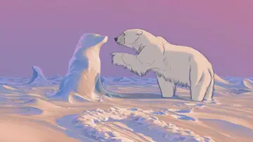 Задник к фильму "Снежный медведь" #705849
