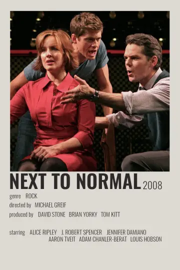Постер к фильму "Next to Normal" #846623