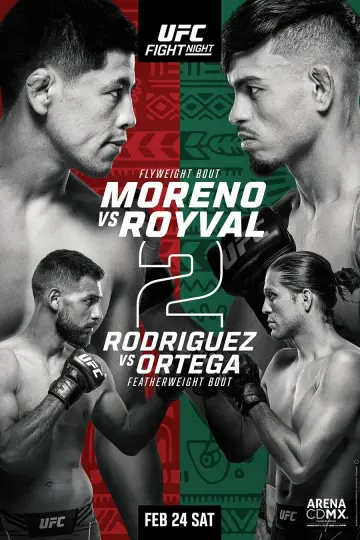 Постер к фильму "UFC Fight Night 237: Moreno vs. Royval 2" #747450