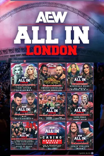 Постер к фильму "AEW All In 2024: London" #706270