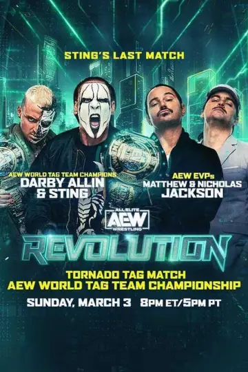 Постер к фильму "AEW Revolution 2024" #740224