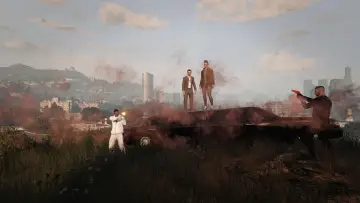 Задник к фильму "Grand Theft Hamlet" #656617