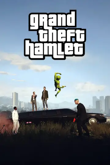 Постер к фильму "Grand Theft Hamlet" #656648