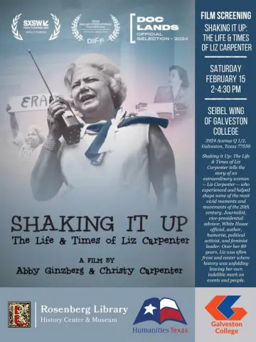 Постер к фильму "Shaking It Up: The Life and Times of Liz Carpenter" #1058011