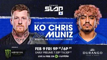 Задник к фильму "Power Slap 6: KO Chris vs. Muniz" #191879