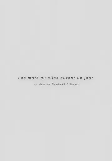 Постер к фильму "Les Mots qu