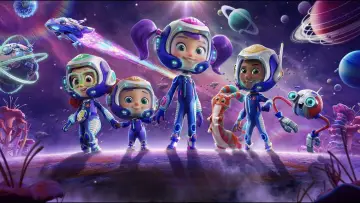 Задник к фильму "Rocket Club: Across the Cosmos" #1099004