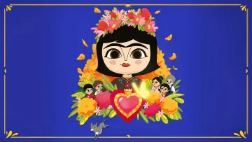 Задник к фильму "Hola Frida!" #536525