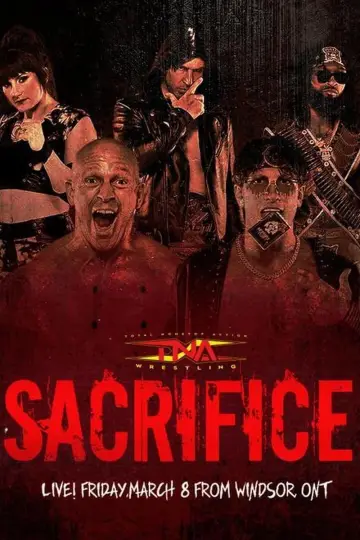 TNA Sacrifice 2024 постер