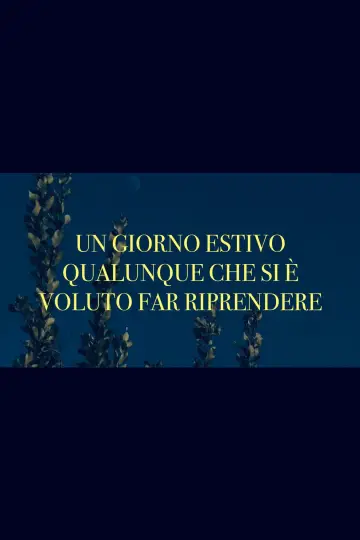 Un giorno estivo qualunque che si è voluto far riprendere постер