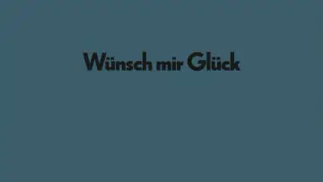 Задник к фильму "Wünsch mir Glück" #1043422