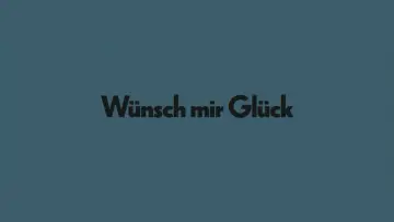 Задник к фильму "Wünsch mir Glück" #1043423