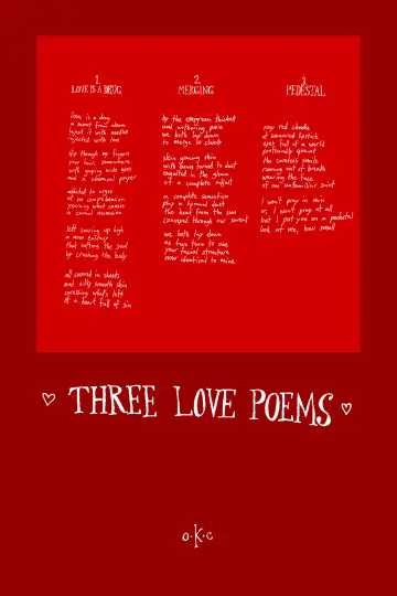 Three Love Poems постер