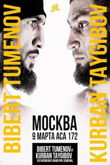 ACA 172: Esengulov vs. Vagaev постер