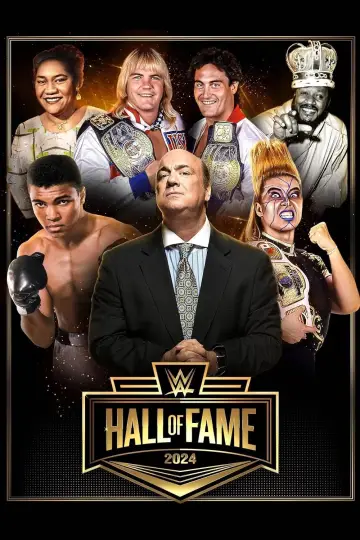 WWE Hall of Fame 2024 постер