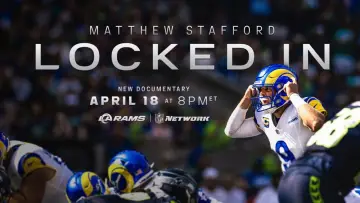 Задник к фильму "Matthew Stafford: Locked In" #468193