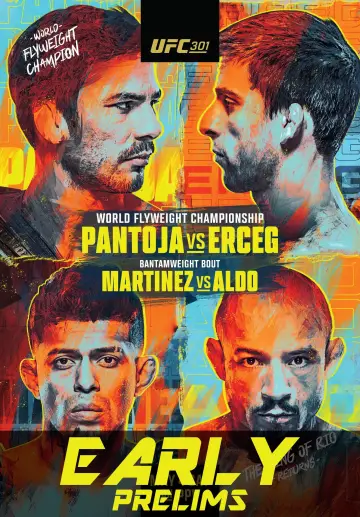 Постер к фильму "UFC 301: Pantoja vs. Erceg" #1117370