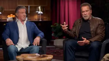 Задник к фильму "Arnold & Sly: Rivals, Friends, Icons" #454799