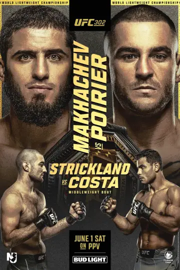 UFC 302: Makhachev vs. Poirier постер