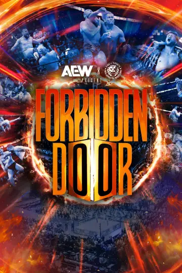 AEW x NJPW Present Forbidden Door 2024 постер