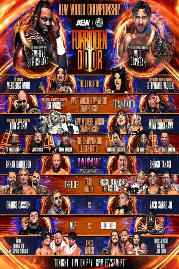 Постер к фильму "AEW x NJPW Present Forbidden Door 2024" #738578