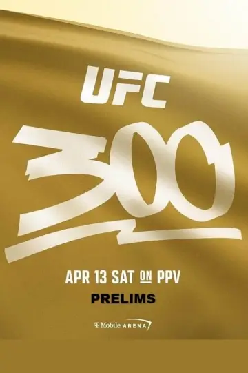 UFC 300 Prelims постер