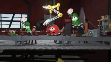 Рэк, Шэк и Бенни: Переделка. Фанатский проект VeggieTales постер