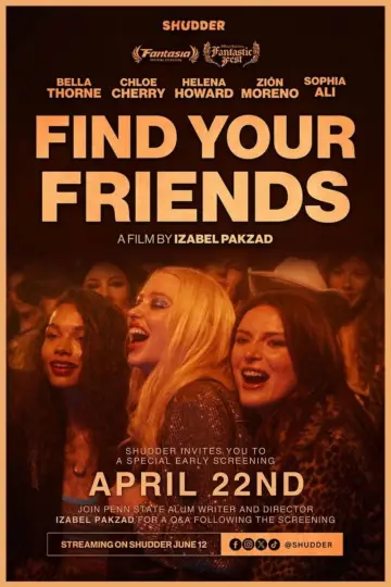 Постер к фильму "Find Your Friends" #1209093