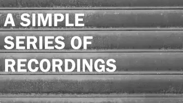 Задник к фильму "A Simple Series of Recordings" #464912