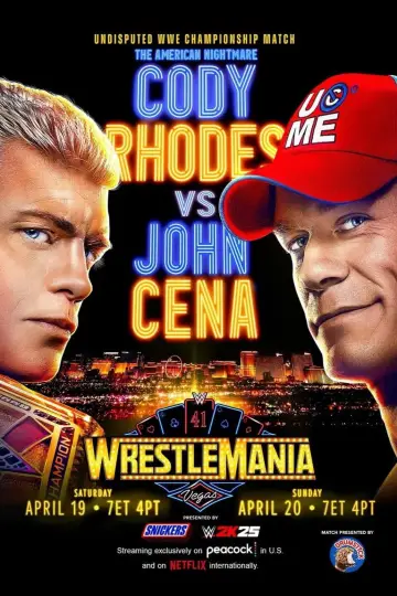 Постер к фильму "WrestleMania 41: Sunday" #621852