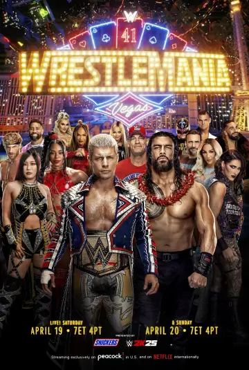 Постер к фильму "WrestleMania 41: Sunday" #621859