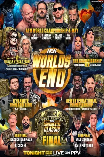 Постер к фильму "AEW Worlds End 2024" #738382