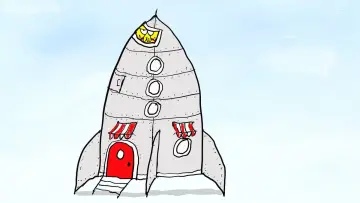 Задник к фильму "Mr Chicken Goes to Mars" #484508