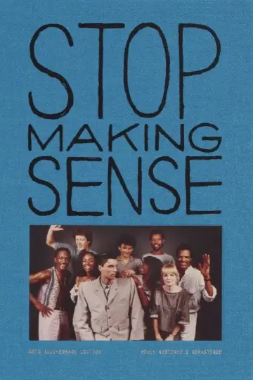 Есть ли вопросы: Создание Stop Making Sense постер