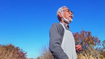 Задник к фильму "Хаяо Миядзаки и птица" #650431