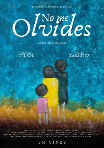 No me olvides постер
