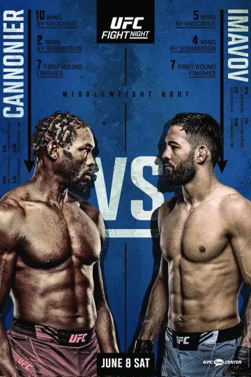 UFC on ESPN 57: Cannonier vs. Imavov постер