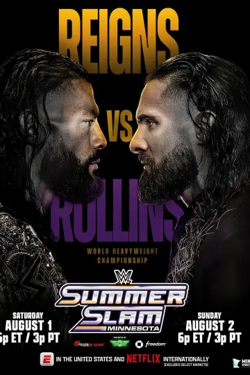Постер к фильму "WWE SummerSlam 2026: Sunday - Countdown" #1203795