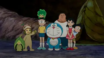 Задник к фильму "映画ドラえもん のび太と緑の巨人伝" #868228
