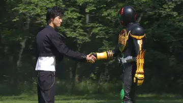 Задник к фильму "劇場版 仮面ライダーオーズ WONDERFUL 将軍と２１のコアメダル" #1141693