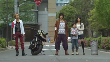 Задник к фильму "劇場版 仮面ライダーオーズ WONDERFUL 将軍と２１のコアメダル" #1141697