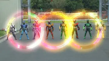 劇場版 仮面ライダーオーズ WONDERFUL 将軍と２１のコアメダル постер