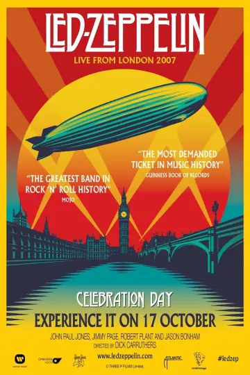 Постер к фильму "Led Zeppelin: Celebration Day" #1009725
