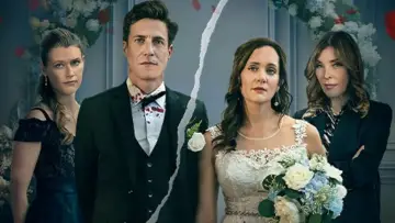 Задник к фильму "Death Down the Aisle" #1117614