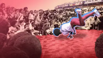Задник к фильму "Breakin