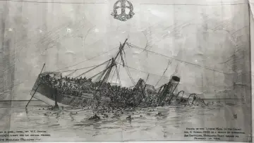 Задник к фильму "Затопление лайнера Lisbon Maru" #645650