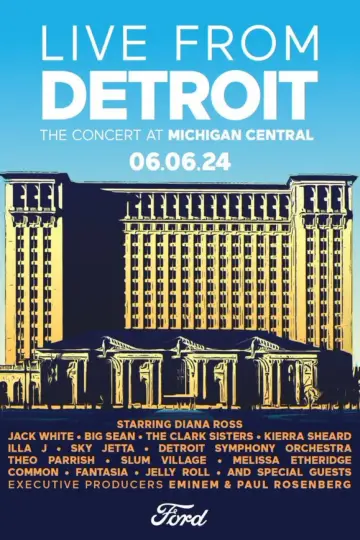 Постер к фильму "Live from Detroit: The Concert at Michigan Central" #1138566