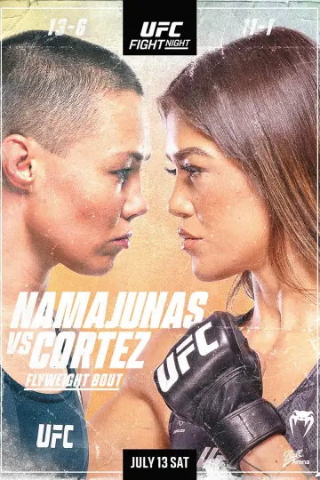 UFC on ESPN 59: Namajunas vs. Cortez постер